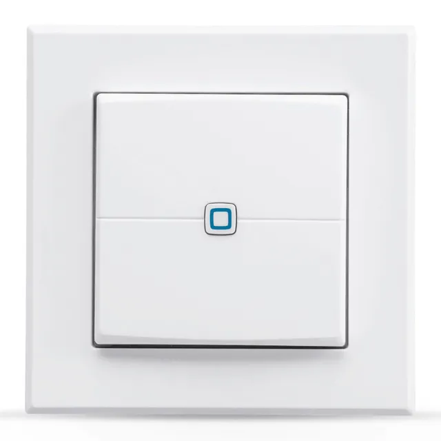 homematic-ip-wandtaster-2-fach-funk-f-r-licht-heizung-rollladen image 1