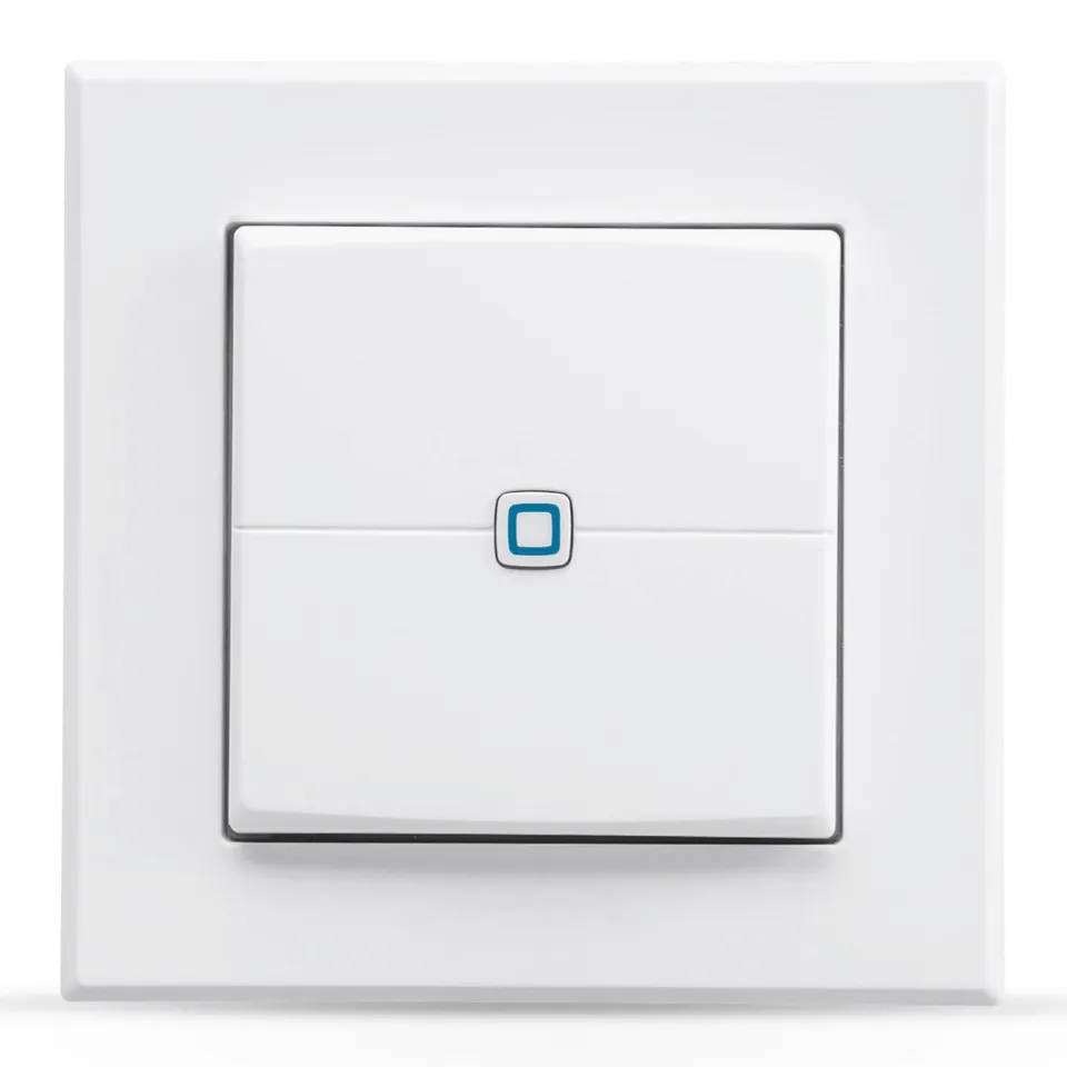 homematic-ip-wandtaster-2-fach-funk-f-r-licht-heizung-rollladen image 1