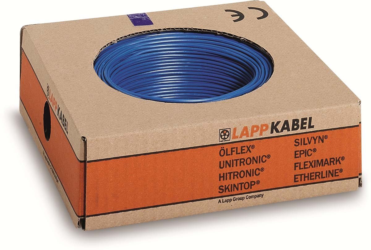 lapp-h05v-k-litze-0-75-mm-dunkelblau-100m image 1