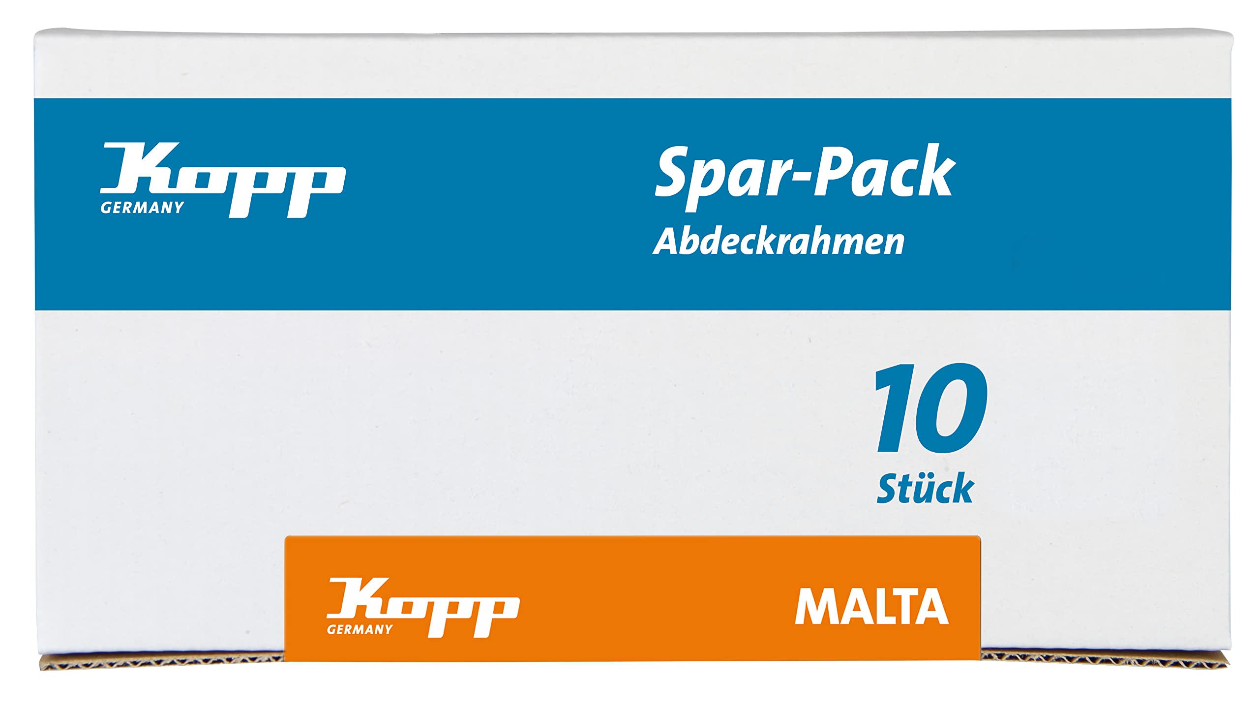 kopp-malta-309215068-abdeckrahmen-2-fach-silber-anthrazit image 8