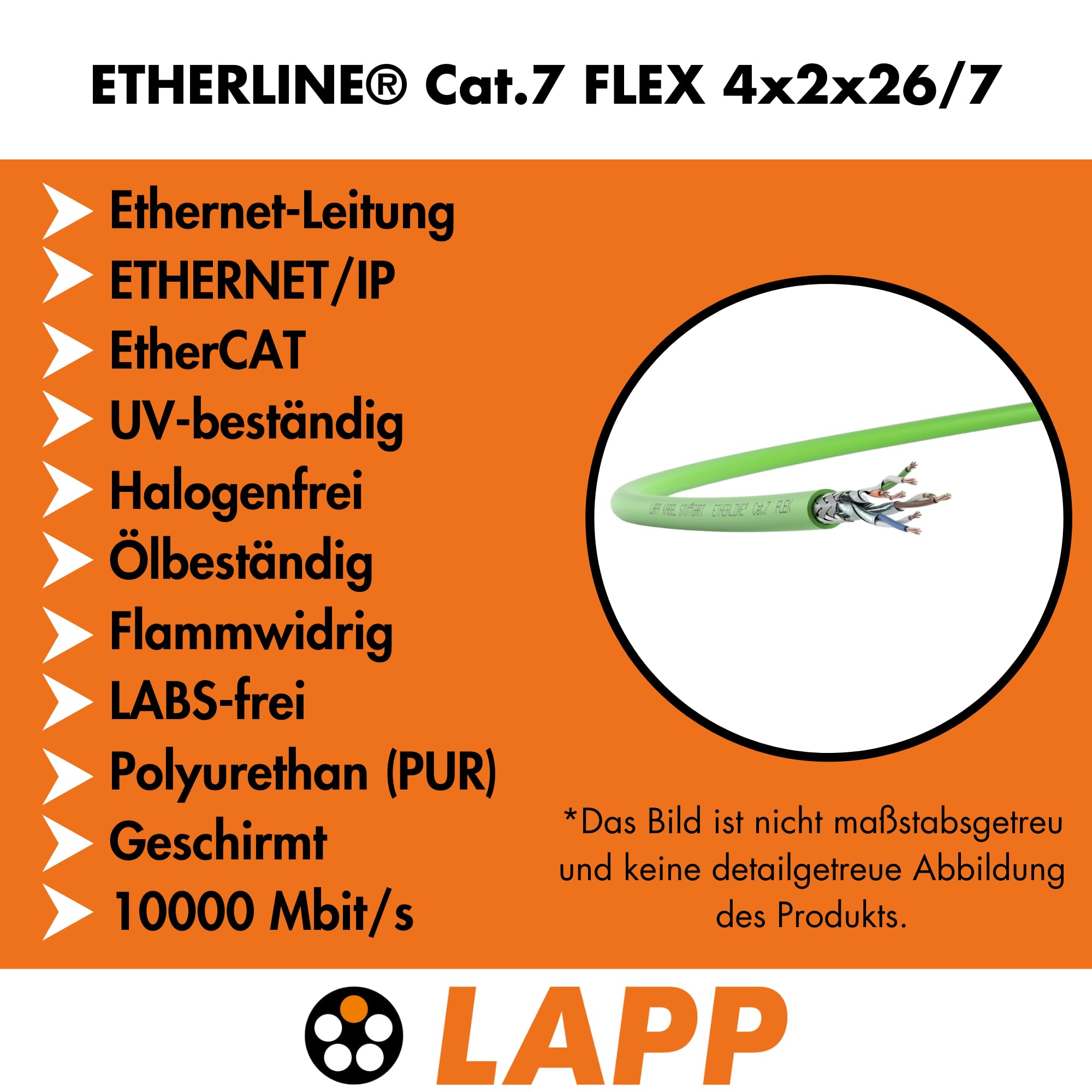 lapp-etherline-cat-7-flex-ethernet-kabel-4x2x26-awg-10-m image 2